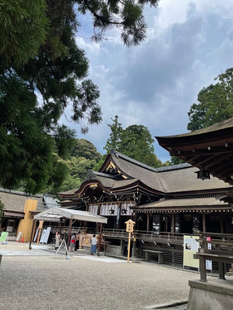 Omiwa shrine in Nara prefecture.