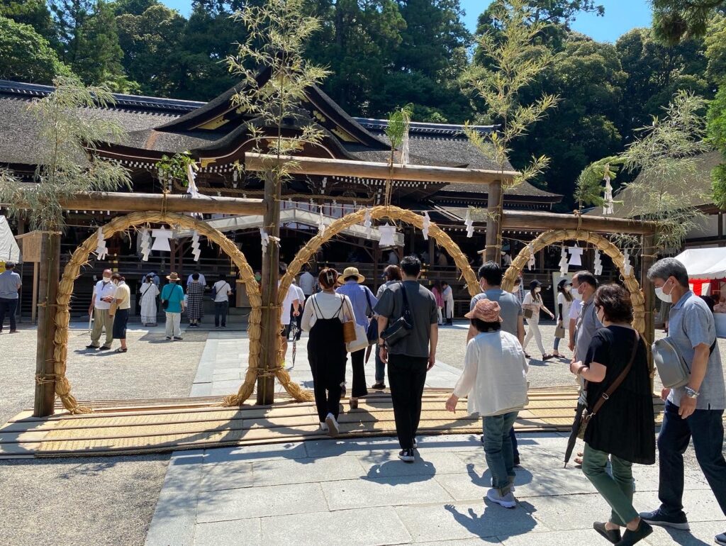 chinowa of Omiwa shrine